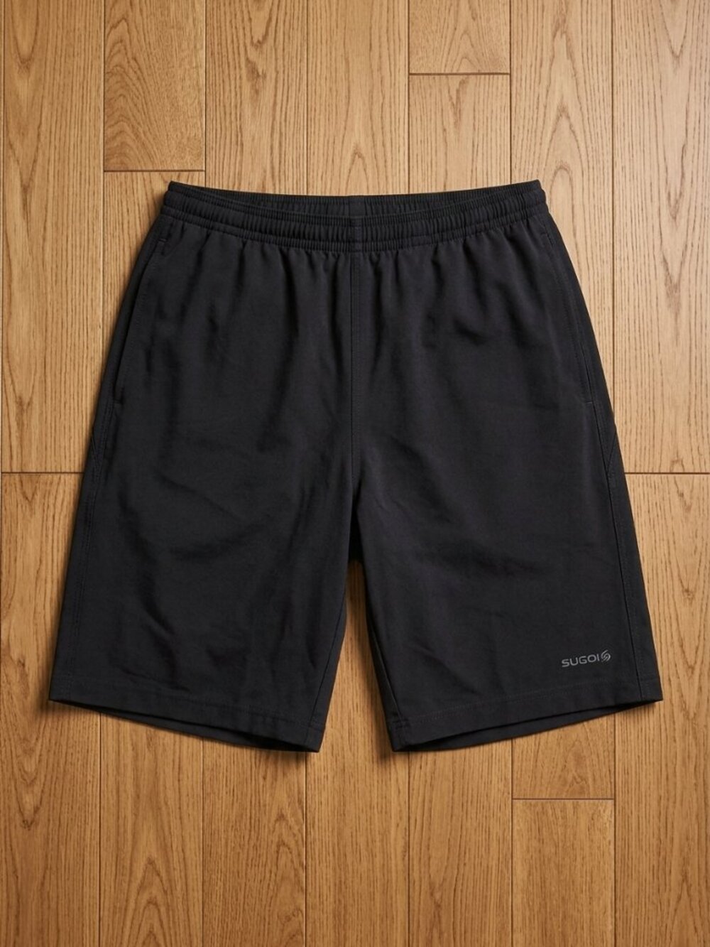 SUGOi Black Bicycling / Cycling Shorts with Liner & Pockets | Sz XL